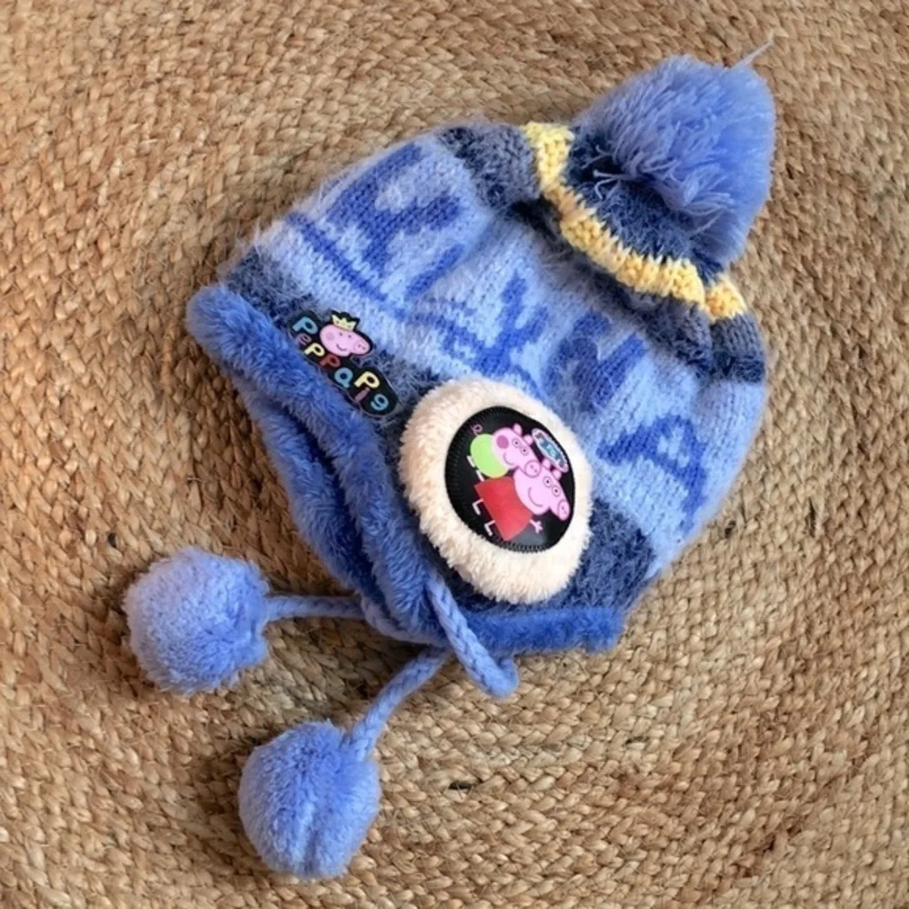 PEPPA PIG 🐷 | Blue PEPPA Pig Pom-Pom Hat, OS